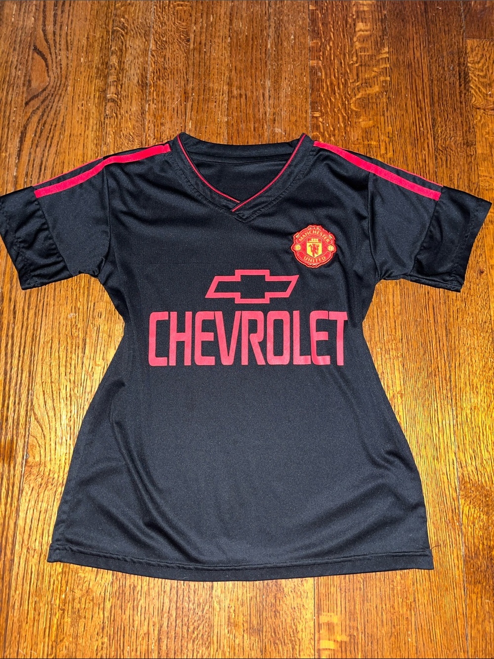 Adidas | Chevrolet Black & Red Jersey
